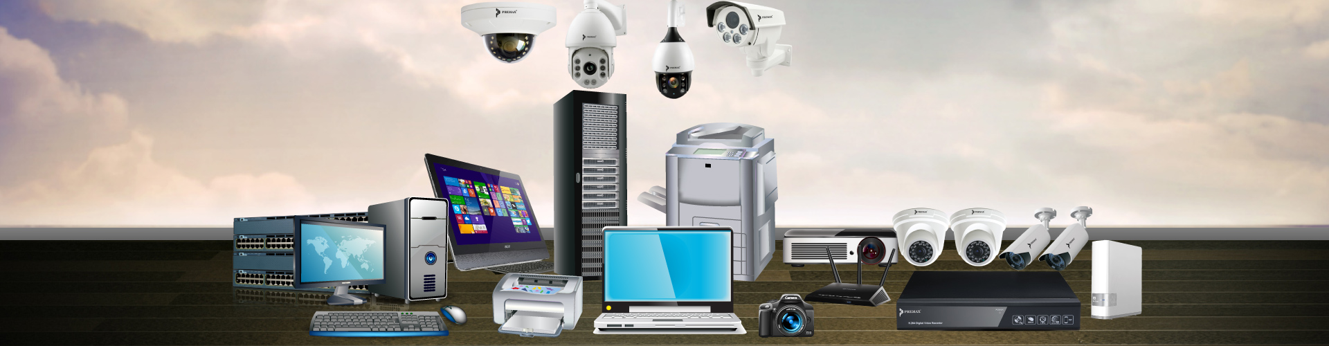 IT / COMPUTER & CCTV CAMERA