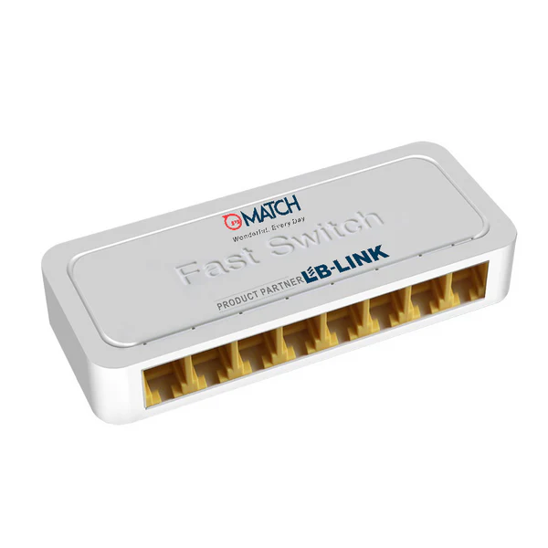 MATCH LB-Link (BL-SF801) 8 Port Ethernet Switch 5