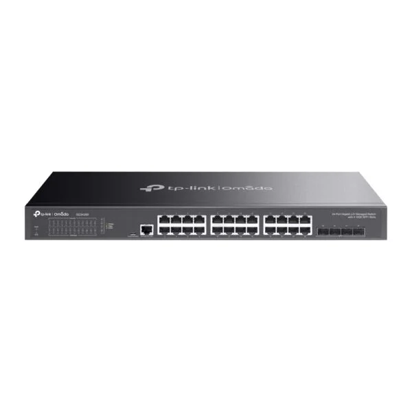 Tp-Link TL-SG3428X JetStream 24-Port Gigabit L2+ Managed Switch with 4 10GE SFP+ Slots
