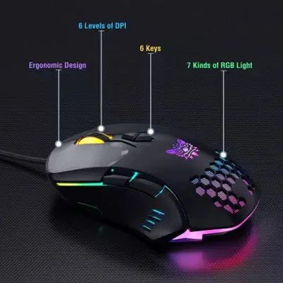 Onikuma G21 Plus CW902 Keyboard and Mouse Combo Set 4