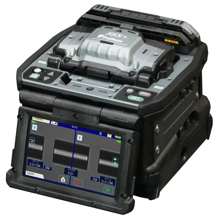 Fujikura Splicing Machines 88S+ Core Alignment Fusion Splicer – Auto Splicing Machine for Telecom & FTTx with Touchscreen & Dual Heater