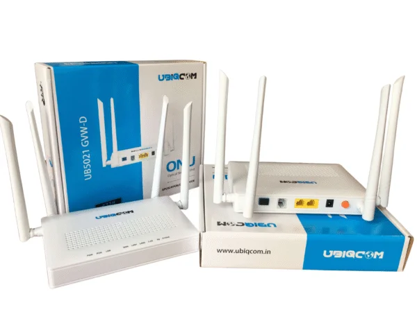 UBIQCOM 2GE + 1VOICE + DUAL BAND WIFI GPON/XPON ONU UB5021 GVW-D dual-mode ONU