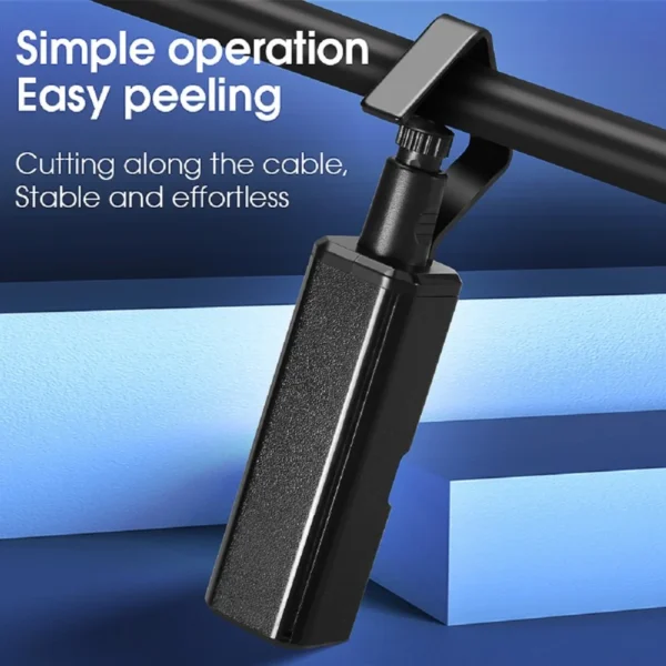 Fiber Optical Stripper Tool – 19–40MM Longitudinal & Transverse Cable Opener 2