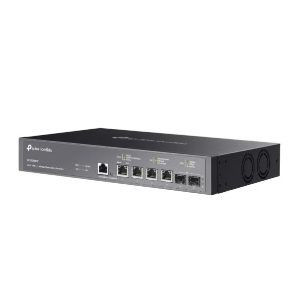 TP-Link JetStream TL-SX3206HPP 6-Port 10GE L2+ Managed Switch with 4-Port PoE++ 3