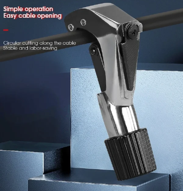 Fiber Optic Stripper 4-28MM Horizontal Cable Splitter 4