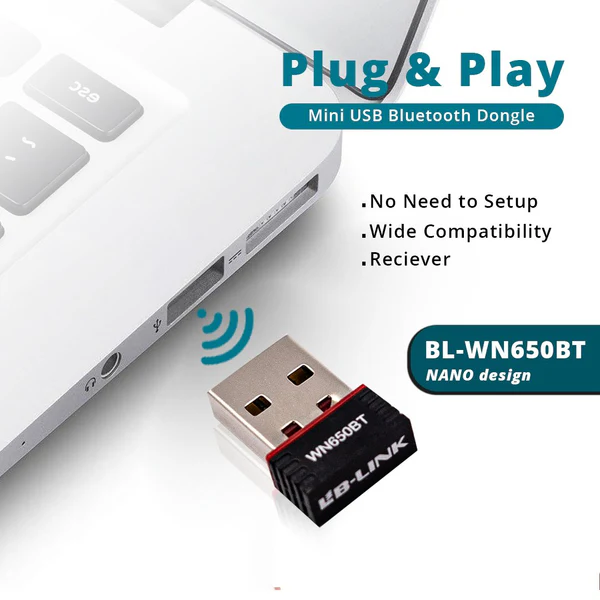 Match LB-Link BL-WN650BT USB Adapter Bluetooth 4.2 + AC650 Wi-Fi 4