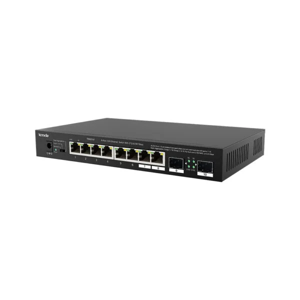 Unmanaged Switches Tenda TEM2010F 8-Port 2.5G Ethernet Switch 3