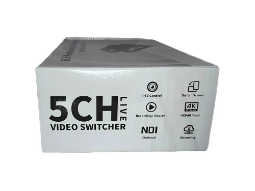 TRICOM TR-VS300 5CH HDMI/SDI PROFESSIONAL 4K VIDEO SWITCHER 5