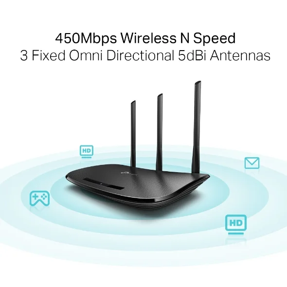 TP-Link TL-WR940N V1 450Mbps Wireless N dual band Router 3