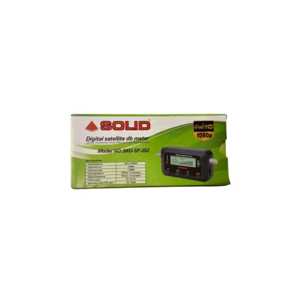 DB METER Solid SF-252 Digital Satellite dB Meter