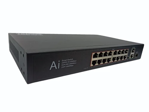 TRICOM POE 16+2+1 SFP Uplink Giga POE Switch 2