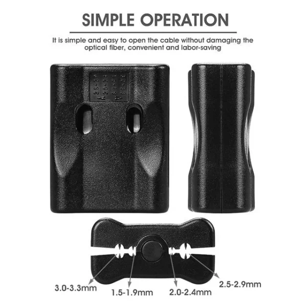 Fiber Optic Buffer Tube Stripper Cutter Slitter 4