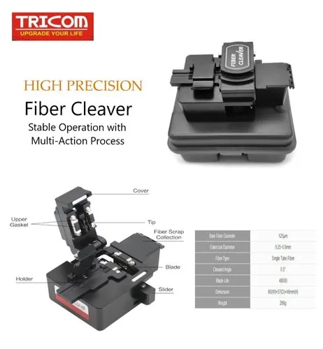 Tricom Optical Fiber Cleaver TR-72