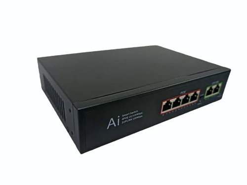 Tricom POE Switch 4+2 Megabit Switch 2