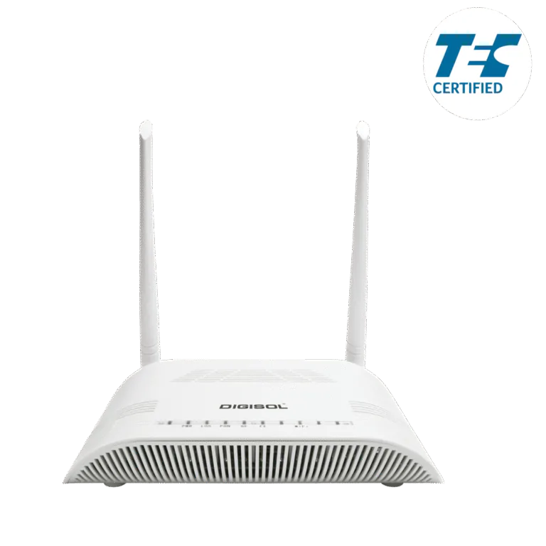 DIGISOL XPON ONU 300Mbps Wireless Router with 1 PON, 1 GE + 1 FE LAN Port- DG-GR1321-NV