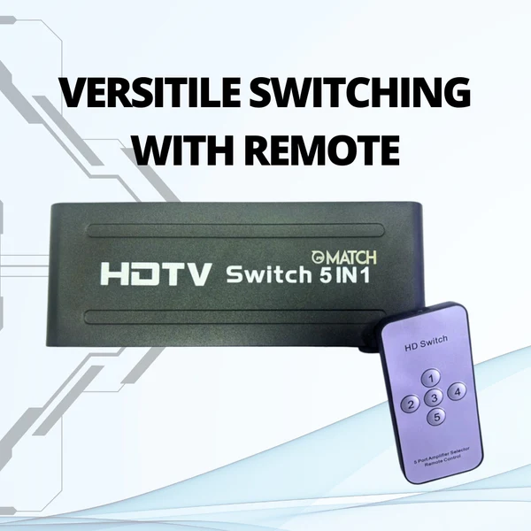 Match LB-Link BL-HDM5SW4K HDMI Switch 3