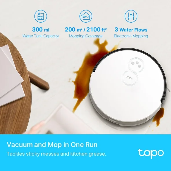 Robot Vacuum & Mop Tapo RV10 New Robot Vacuum & Mop 4