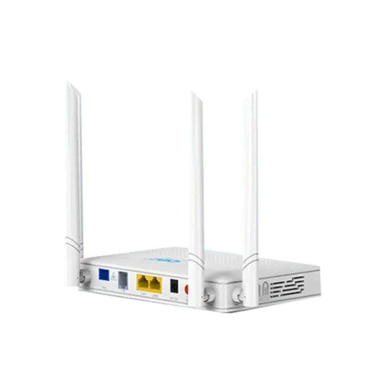 DBC HGU-V200-4AC xPON ONU Modem | Dual Band WiFi ONT Router | 1200 Mbps, 4 Antennas, 4 Gigabit Ports, IPv6, VoIP, SIP, FTTH Compatible (White) 3