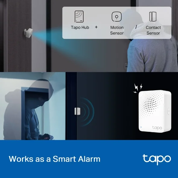 Smart Hub Tapo H100 Smart Hub with Chime 6