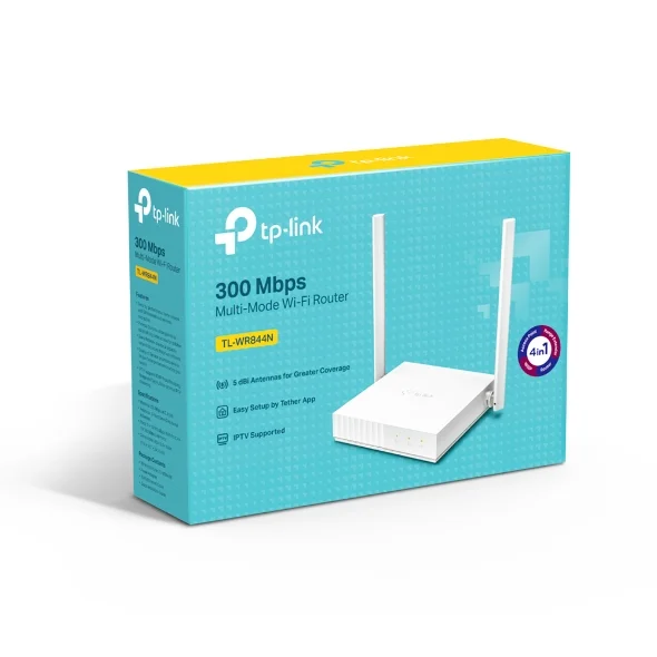 Wi-Fi Routers TP-Link TL-WR844N 300 Mbps Multi-Mode 4