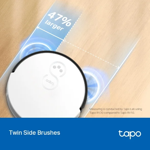 Sweeping | Vacuuming | Mopping | Emptying Tapo RV20 Mop Plus New MagSlim 6