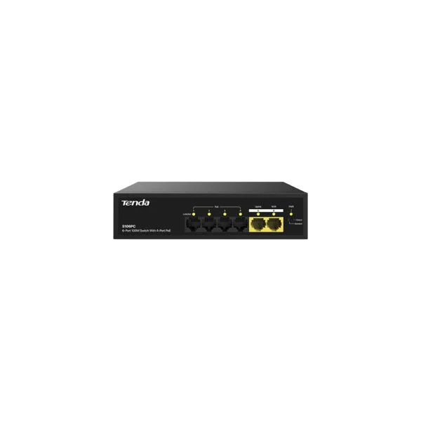 PoE Switches Tenda S106PC 6-Port 100M Lite PoE Switch with 4-Port PoE