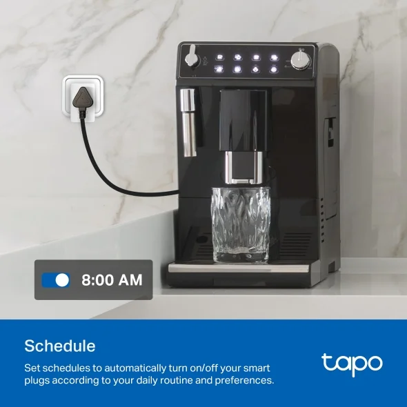 Smart Plugs Mini Smart Wi-Fi Plug, Energy Monitoring Tapo P110 6