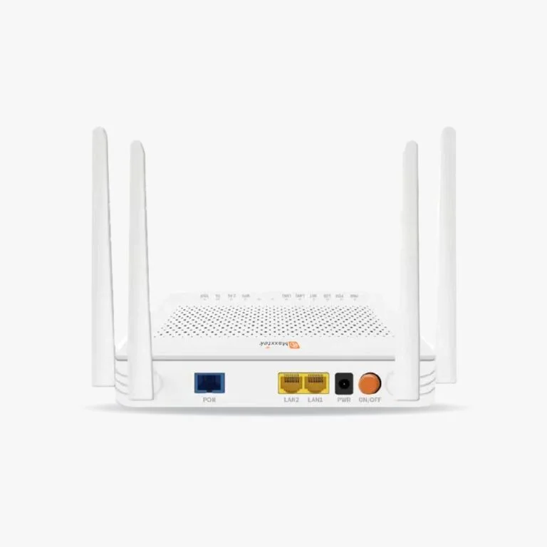 MAXXTEK AC1200 GPON ONT EC3120Z Dual Band WiFi Modem | 2.4GHz + 5GHz | 900Mbps | SC-UPC | 2 GE Ports