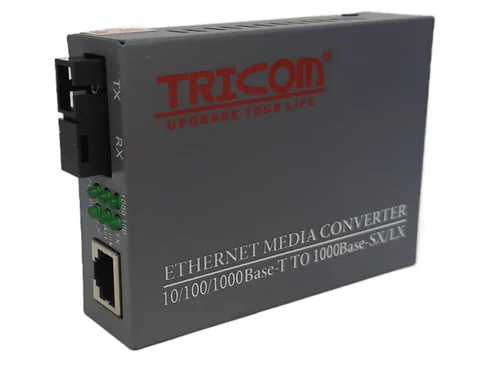 TRICOM Media Converter GS03-10/100/1000 Mbps Single Mode Single Fiber 3