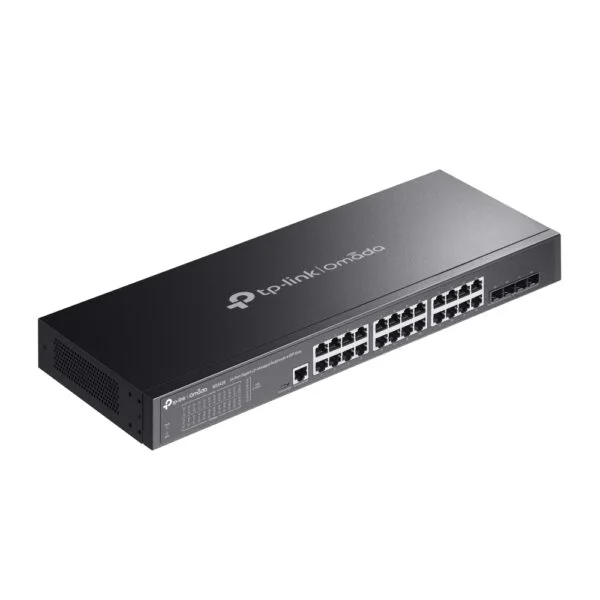 TP‑Link TL‑SG3428 JetStream 24‑Port Gigabit L2 Managed Switch with 4 SFP Slots 4