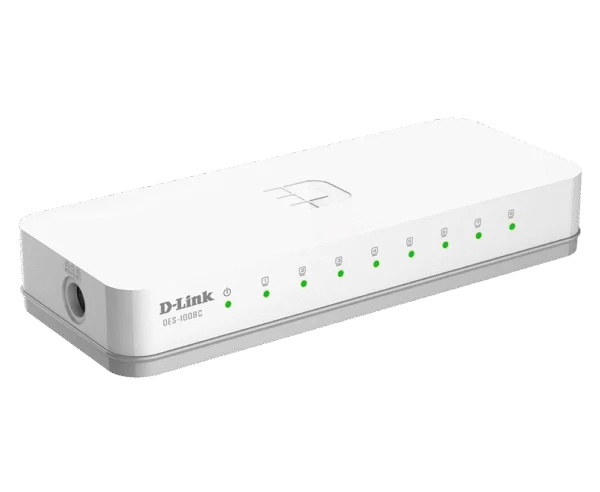 D-Link DES-1008C 8-Port 10/100 Mbps Unmanaged Switch 3