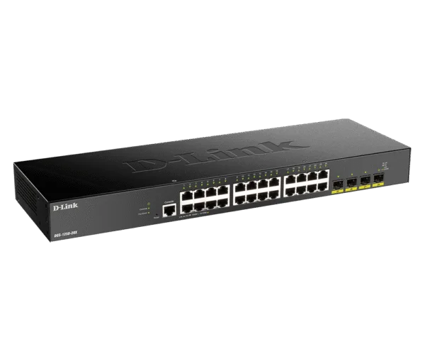 D-Link DGS-1250-28X 28-Port Smart Managed Switch with 10 Gigabit Uplinks 3