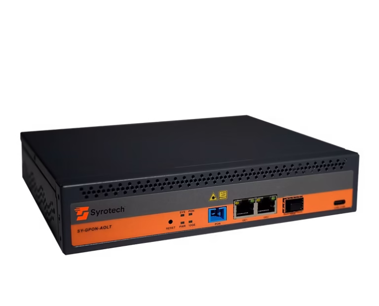 SYROTECH 1 Port GPON OLT | Compact FTTH Box-Type OLT 2
