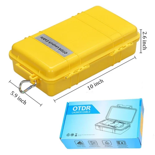 Fiber Ring OTDR Launch Cable – Single Mode SC/APC to SC/APC 3