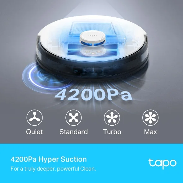 Robot Vacuum & Mop Tapo RV30 LiDAR Navigation Robot Vacuum & Mop 2