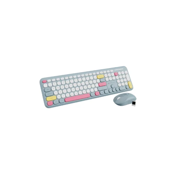 ZEBRONICS Wireless Keyboard & Mouse Combo – Companion 302, 2.4GHz, 13 Multimedia Keys