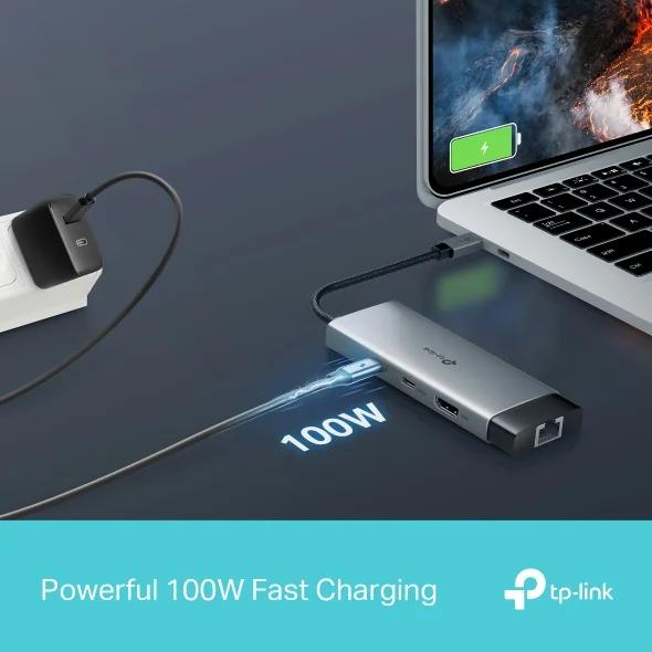 USB Type-C TP-Link UH6120C New USB Type-C 6-Port Hub 5