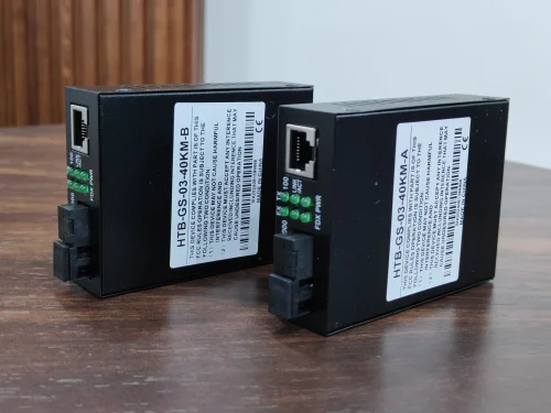 TRICOM 40KM MEDIA CONVERTER SMSF GIGA 2