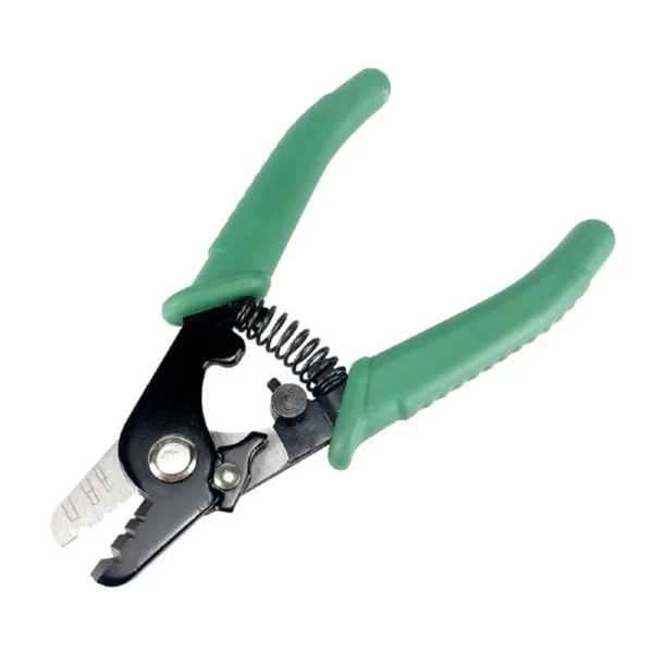 Fiber Optical Stripper – 3-Hole Tool Steel Cable Cutter for 0.125mm–3mm