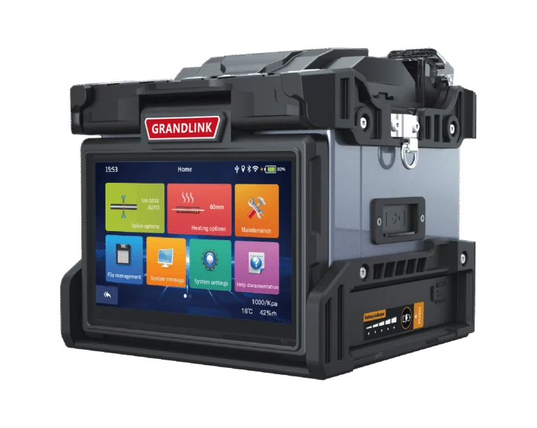 Grandlink GLK14 Fiber Optic Splicing Machine with 5-Inch Touch Screen & 420X Zoom 2