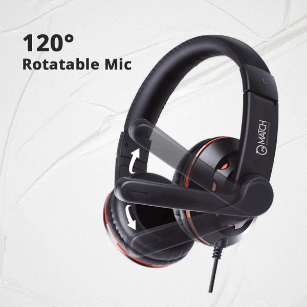 Match LB-LINK M-UH1 USB wired Headphone 3
