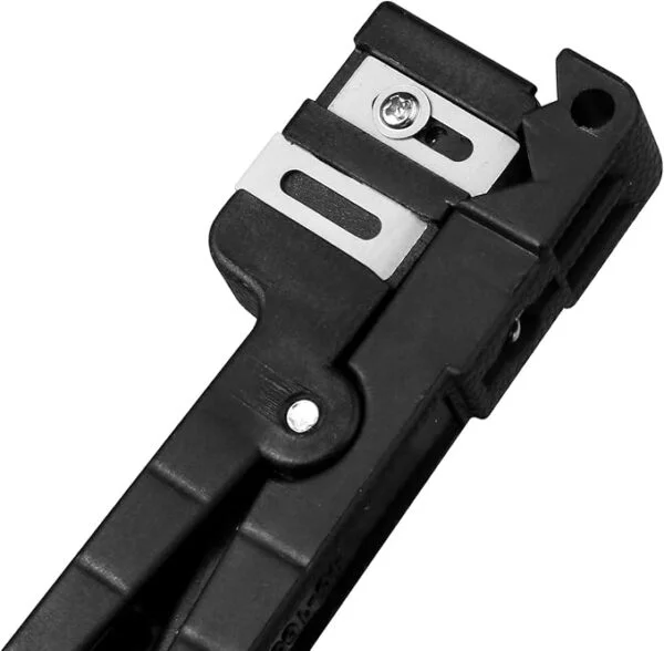 Fiber Optic Cutter Tool 45-165 Coax Cable Stripper Fiber Optical Buffer Tube Jacket Stripper Coaxial Cable Crimper Universal Wire Stripper 5