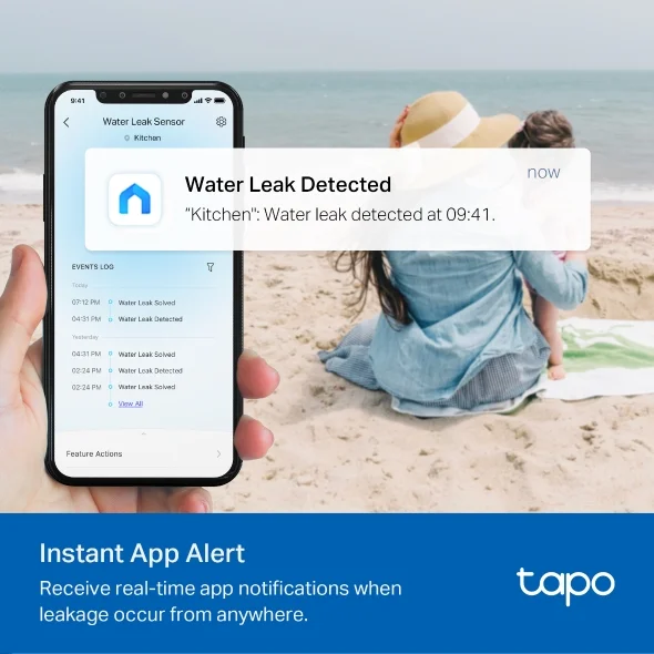 Smart Sensors Tapo T300 Smart Water Leak Sensor 3