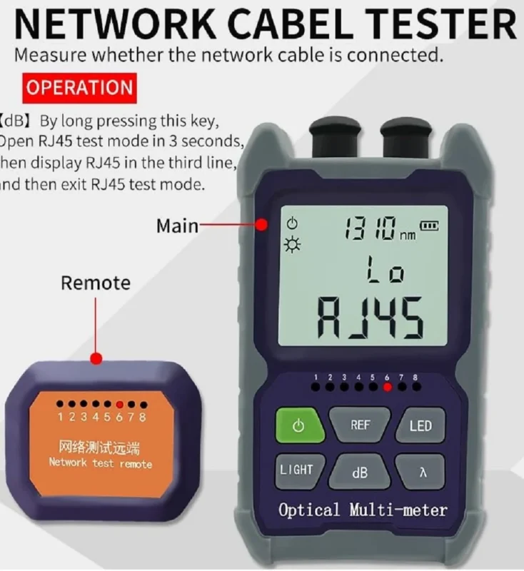 Optrona OPM-Optical Power Meter With VFL-20mw 4