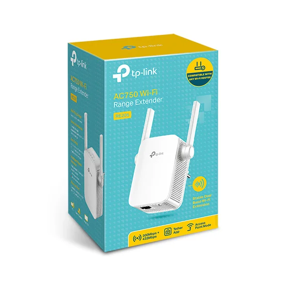 Wi-Fi Range Extender TP-Link RE305 AC1200 Mesh 4