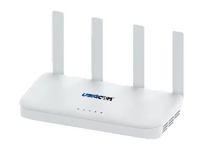 UBIQCOM XPON Dual-Band WiFi 6 ONT | 1XPON + 4GE + 1*POTS + USB3.0 | AX1500 Wireless Router for FTTH 4
