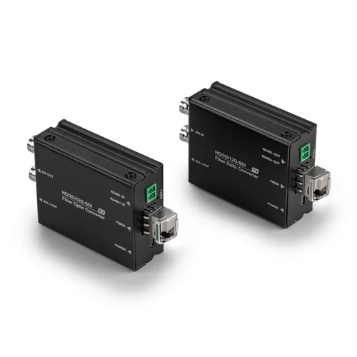 TRICOM MINI 12G SDI VIDEO TO OPTICAL FIBER CONVERTER with Inbuilt SFP Module. 3