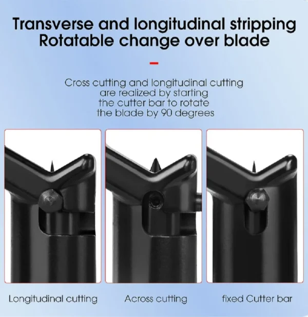 Stripper 4-10MM/8-28.6MM – Fiber Optical Cable Opener for Longitudinal 6