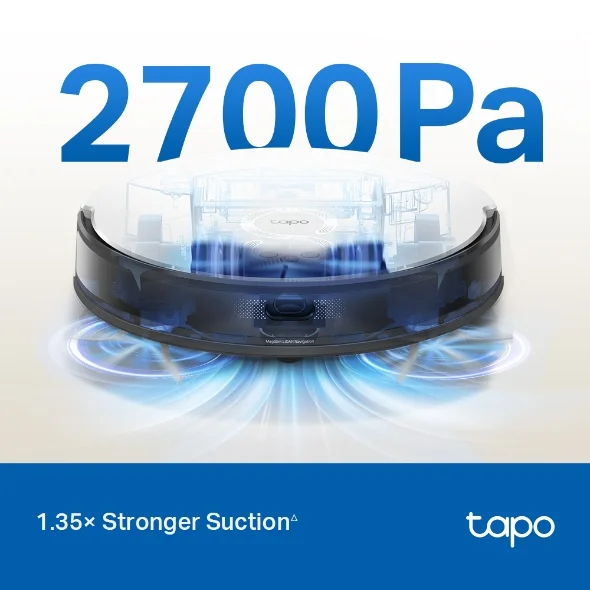 Sweeping | Vacuuming | Mopping | Emptying Tapo RV20 Mop Plus New MagSlim 5