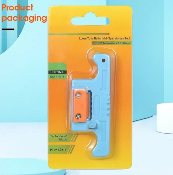 Stripper HMSAT5 – Optical Fiber Tube Stripper (1.9–3.0mm) with Replaceable Blade 6